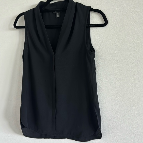 Halogen Black V Neck Tank XXSP - Picture 1 of 5